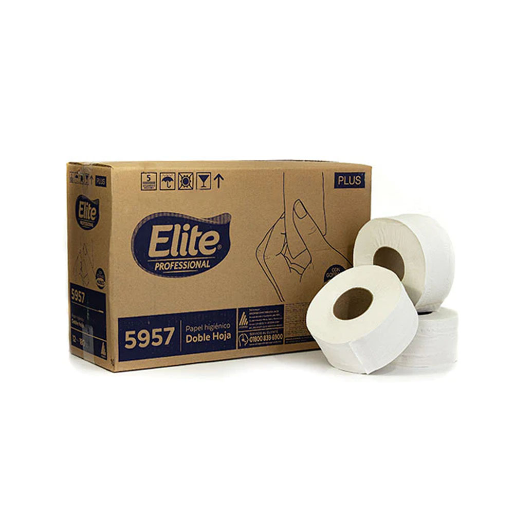 PAPEL HIGIENICO ELITE JUNIOR 12/200 MTS